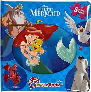 DISNEY LITTLE MERMAID CLASSIC MY FIRST PUZZLE BOOK